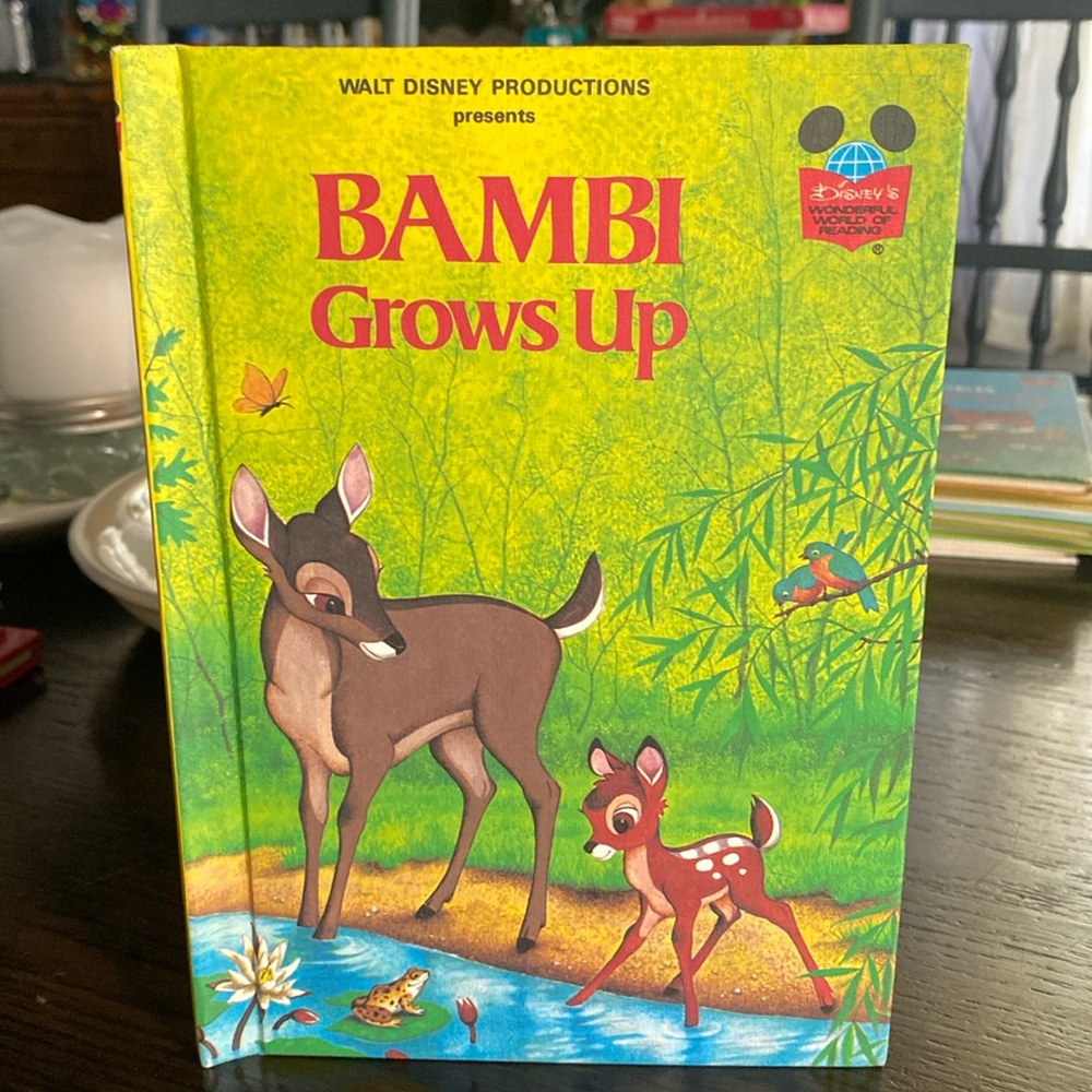Walt Disney's Wonderful World of Reading Bookclub Edition Bambi Grows Up
